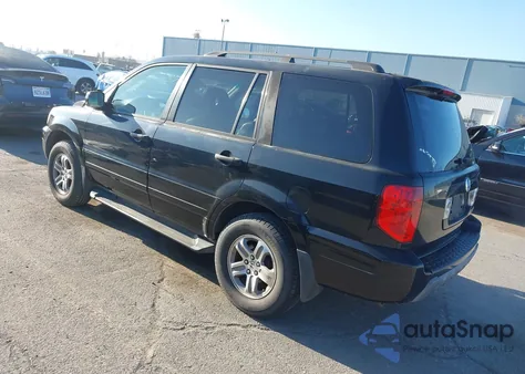 2005 Honda Pilot Ex-L из США, поврежденный, VIN 5FNYF18555B033513